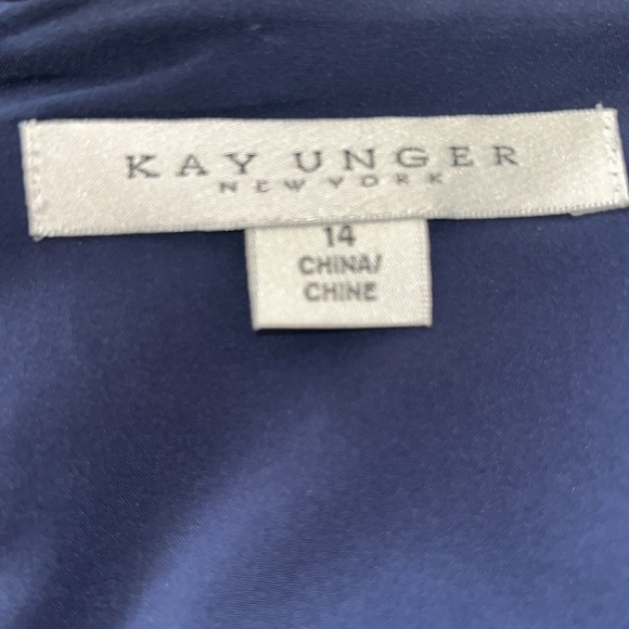 KAY UNGER Jenna Stretch Crepe Jumpsuit w/ Grommet - Picture 12 of 12